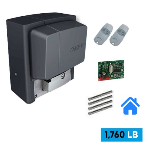                        KIT Motor corredizo para uso residencial BX capacidad de 1760 LB CAME (001USU0015)